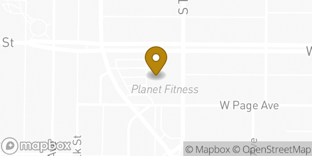 Map showing the location of Planet Fitness in Dallas, TX 75208