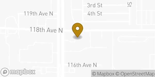 Map showing the location of Amazon Locker - Marbles in Largo, FL 33773