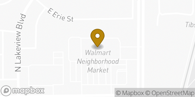Map showing the location of Walmart Neighborhood Market in Chandler, AZ 85225