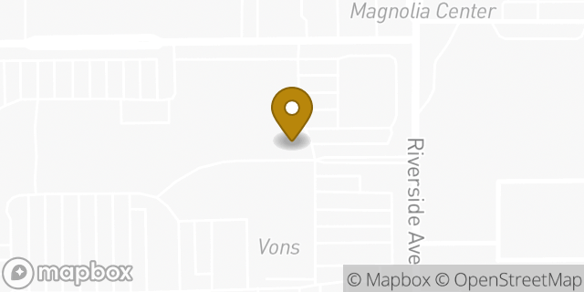 Map showing the location of Chipotle Mexican Grill in Riverside, CA 92506