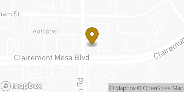 Map showing the location of Chase ATM in San Diego, CA 92123