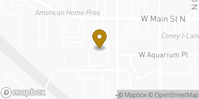 Map showing the location of Walgreens in Jenks, OK 74037