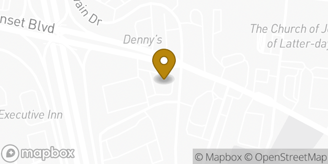 Map showing the location of Starbucks in West Columbia, SC 29169