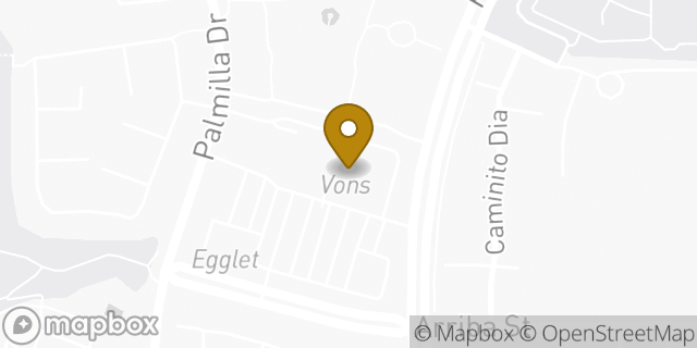 Map showing the location of Coinme in San Diego, CA 92122