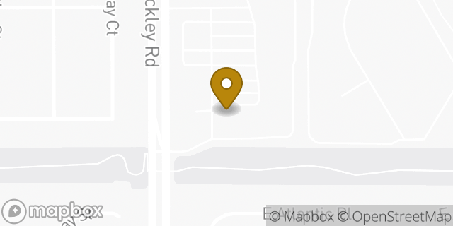 Map showing the location of EZPAWN in Aurora, CO 80017