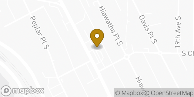 Map showing the location of Amazon Locker - Raynolds in Seattle, WA 98144