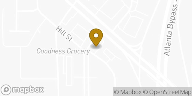 Map showing the location of Starbucks in Smyrna, GA 30080