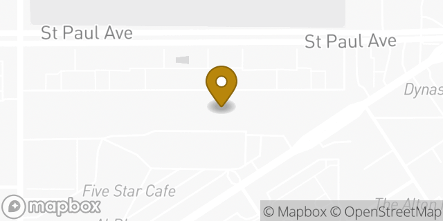 Map showing the location of Planet Fitness in St Paul, MN 55116