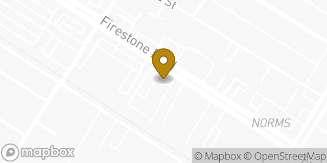 Map showing the location of Papa John's Pizza in Downey, CA 90241