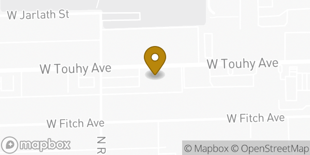 Map showing the location of AutoZone in Chicago, IL 60645