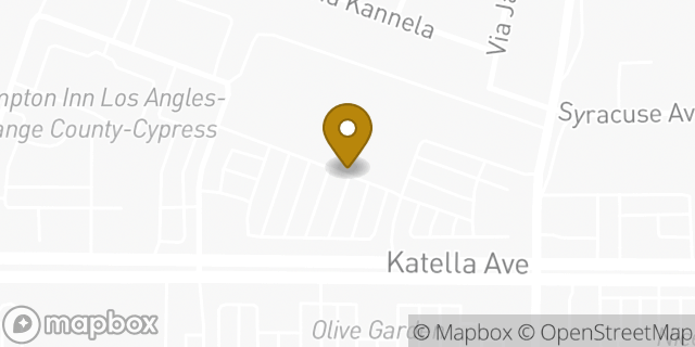 Map showing the location of Target in Cypress, CA 90630