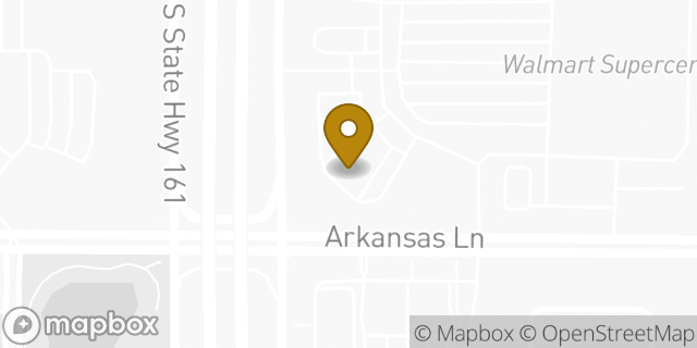 Map showing the location of Chipotle Mexican Grill in Grand Prairie, TX 75052