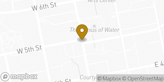Map showing the location of Chase Bank in Cincinnati, OH 45202
