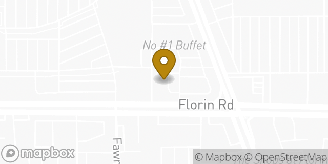 Map showing the location of McDonald's in Sacramento, CA 95823