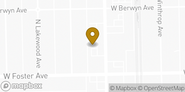 Map showing the location of Chipotle Mexican Grill in Chicago, IL 60640