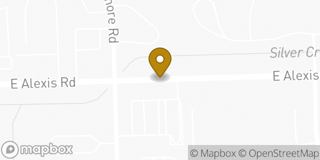 Map showing the location of Chipotle Mexican Grill in Toledo, OH 43612