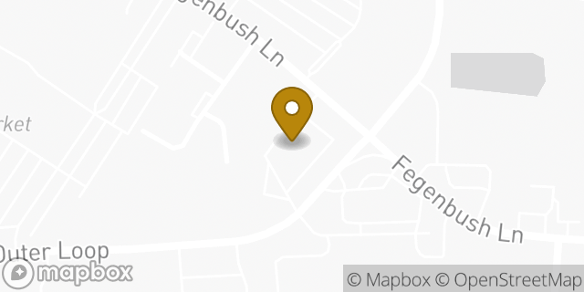 Map showing the location of ATM Walgreens in Louisville, KY