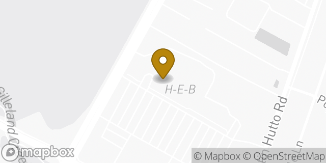 Map showing the location of H-E-B in Pflugerville, TX 78660