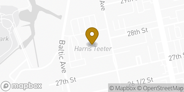 Map showing the location of Starbucks Coffee Company in Virginia Beach, VA 23451