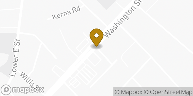 Map showing the location of Dunkin Donuts in Boston, MA 02132