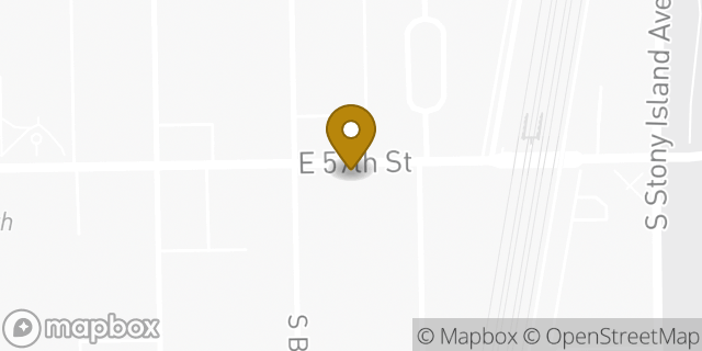 Map showing the location of Subway in Chicago, IL 60637