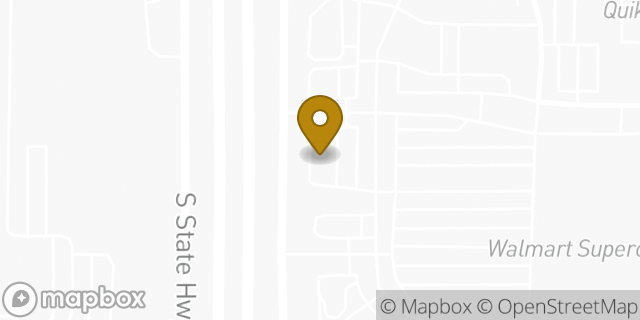 Map showing the location of Whataburger in Grand Prairie, TX 75052