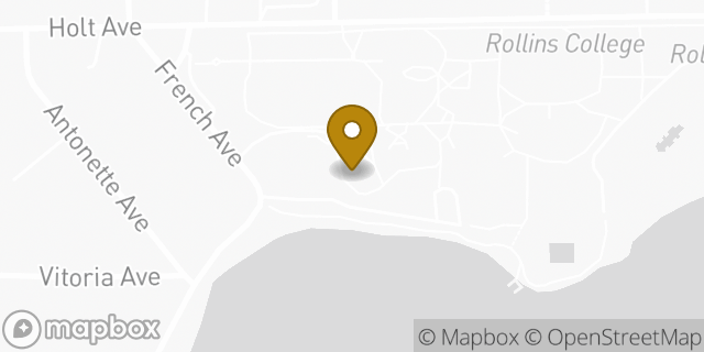 Map showing the location of Amazon Locker - Neyo in Winter Park, FL 32789