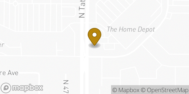 Map showing the location of Chipotle Mexican Grill in Phoenix, AZ 85032