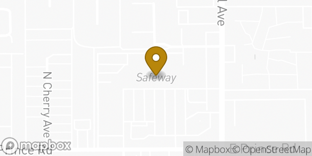Map showing the location of Starbucks in Tucson, AZ 85719