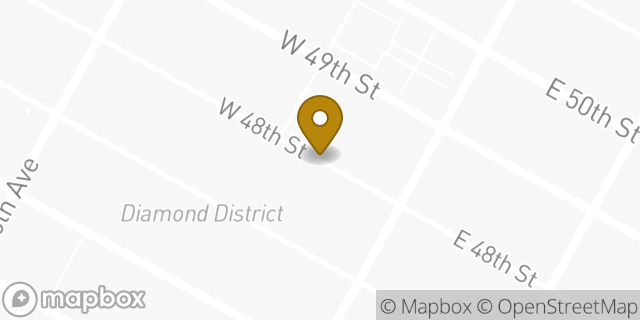 Map showing the location of Citi in New York, NY 10036