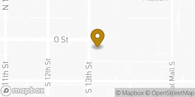 Map showing the location of Walgreens in Lincoln, NE 68508