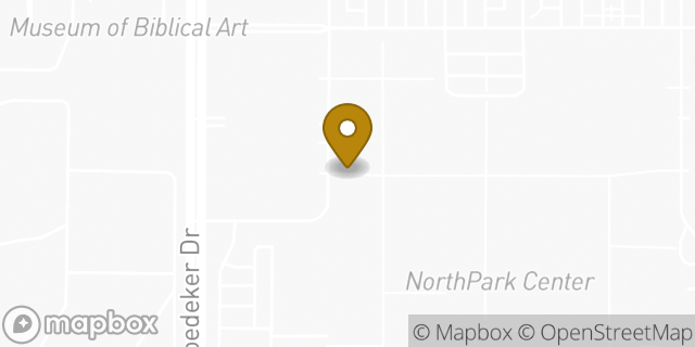 Map showing the location of Oakley in Dallas, TX 75225
