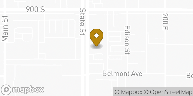 Map showing the location of AutoZone in Salt Lake City, UT 84111