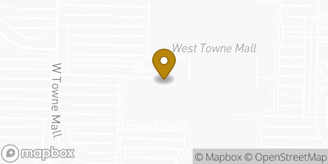 Map showing the location of Planet Fitness in Madison, WI 53719