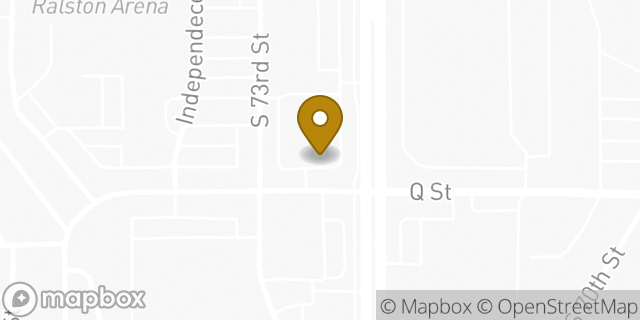 Map showing the location of Subway in Omaha, NE 68127