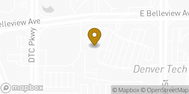 Map showing the location of Starbucks in Greenwood Village, CO 80111