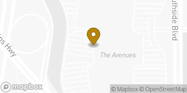 Map showing the location of LensCrafters in Jacksonville, FL 32256