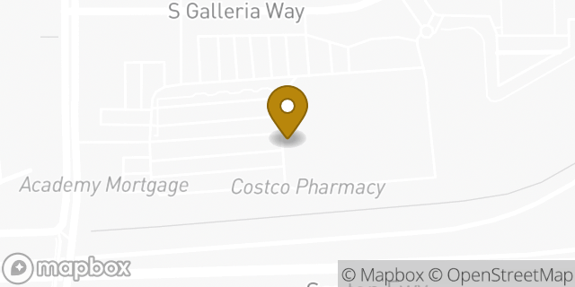 Map showing the location of Costco in Chandler, AZ 85226