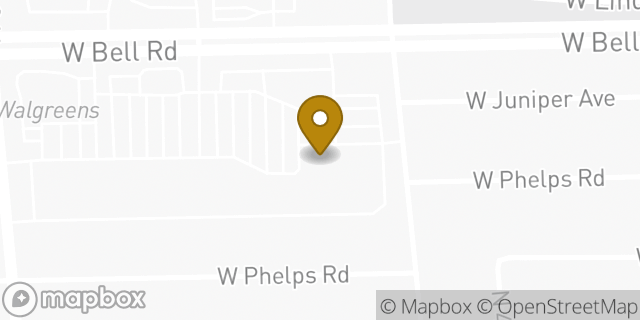 Map showing the location of Planet Fitness in Glendale, AZ 85308