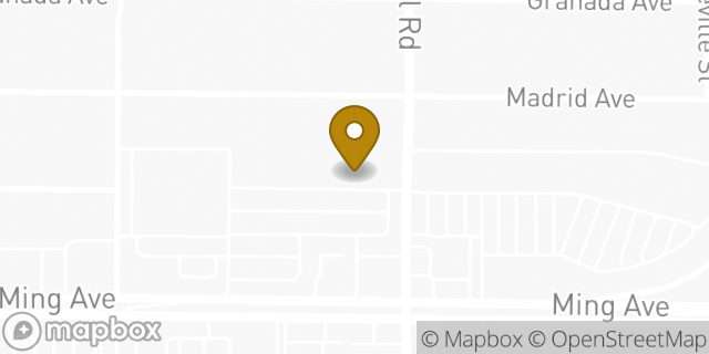 Map showing the location of Chuck E. Cheese in Bakersfield, CA 93309