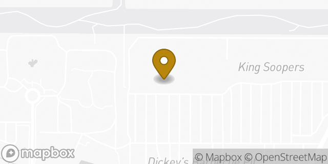 Map showing the location of The Home Depot in Broomfield, CO 80020