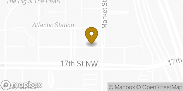 Map showing the location of Subway in Atlanta, GA 30363
