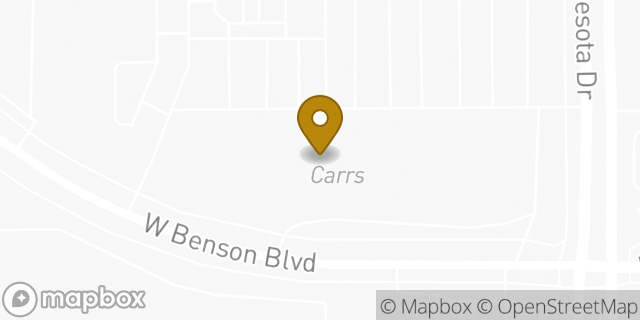 Map showing the location of Coinme in Anchorage, AK 99517
