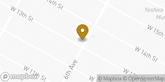 Map showing the location of The UPS Store in New York, NY 10011