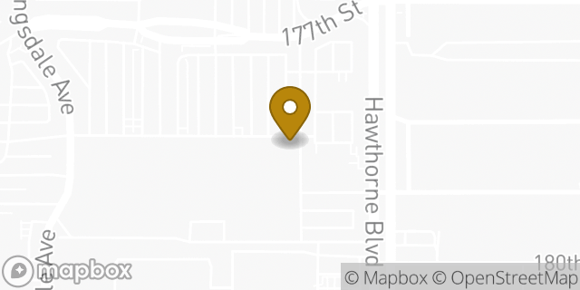 Map showing the location of Panera Bread in Redondo Beach, CA 90278