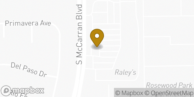 Map showing the location of McDonald's in Reno, NV 89502