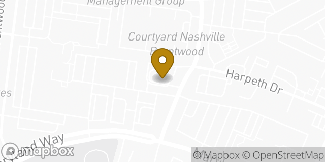 Map showing the location of McDonald's in Brentwood, TN 37027