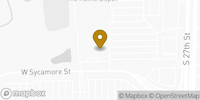 Map showing the location of Planet Fitness in Franklin, WI 53132