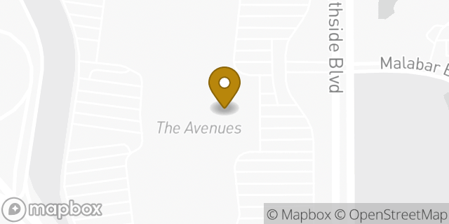 Map showing the location of Ted Brink and Associates, Inc. The Avenues in Jacksonville, FL 32256