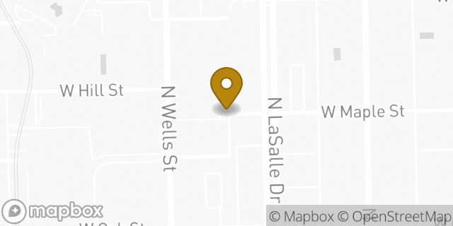 Map showing the location of Trader Joes in Chicago, IL 60605